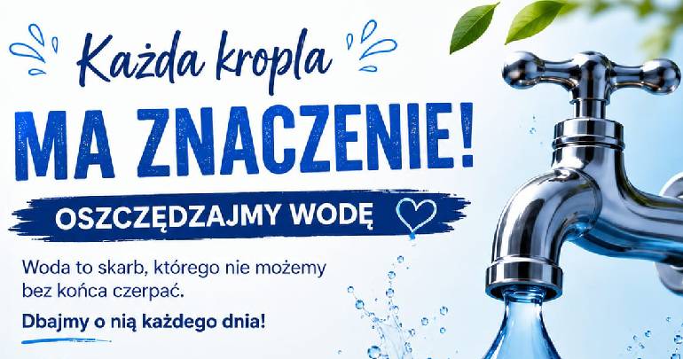 Apel o racjonalne korzystanie z wody w okresie upałów