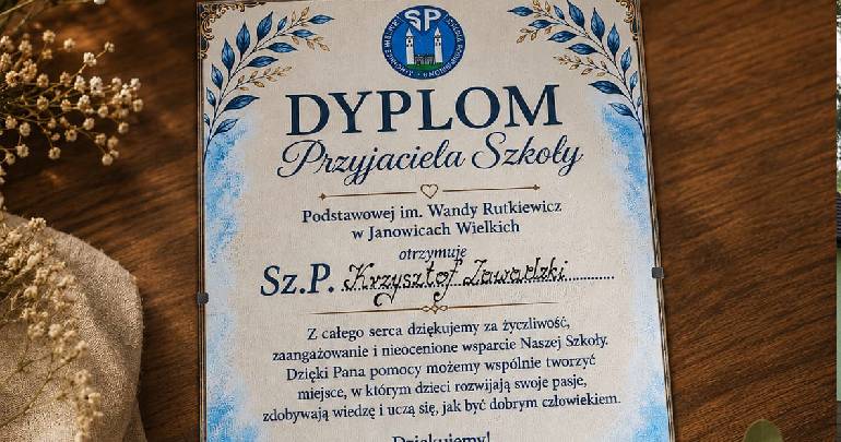 Wyjątkowe wyróżnienie