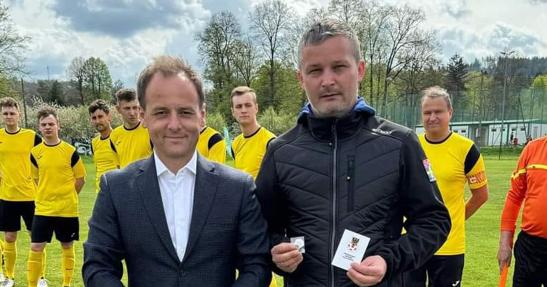 Prezes GLKS "Rudawy" uhonorowany 