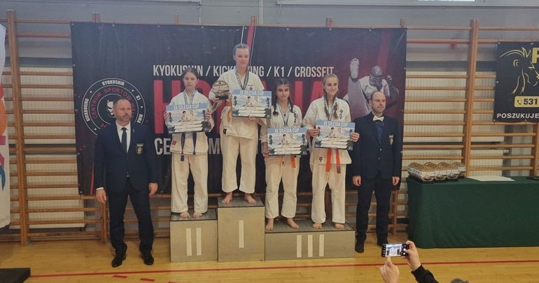Udany start Karateka z Kamiennogórskiego Klubu Oyama na IX Silesia CUP w Legnickim Polu 