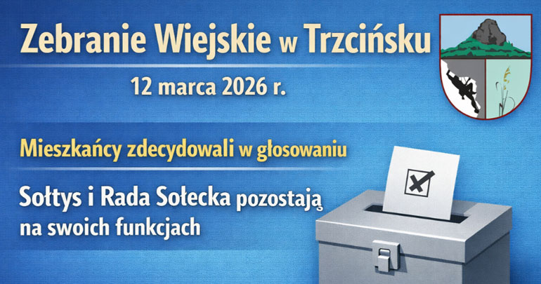 Mieszkańcy Trzcińska nie odwołali Sołtysa i Rady Sołeckiej
