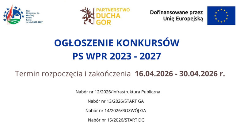 Nabory wniosków o dofinansowanie z Planu Strategicznego WPR 2023–2027 – termin 16–30 kwietnia 2026 
