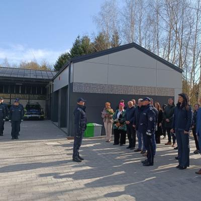 Uroczyste otwarcie posterunku Policji w Janowicach Wielkich 