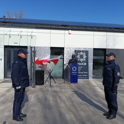 Uroczyste otwarcie posterunku Policji w Janowicach Wielkich 