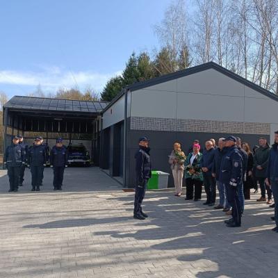 Uroczyste otwarcie posterunku Policji w Janowicach Wielkich 