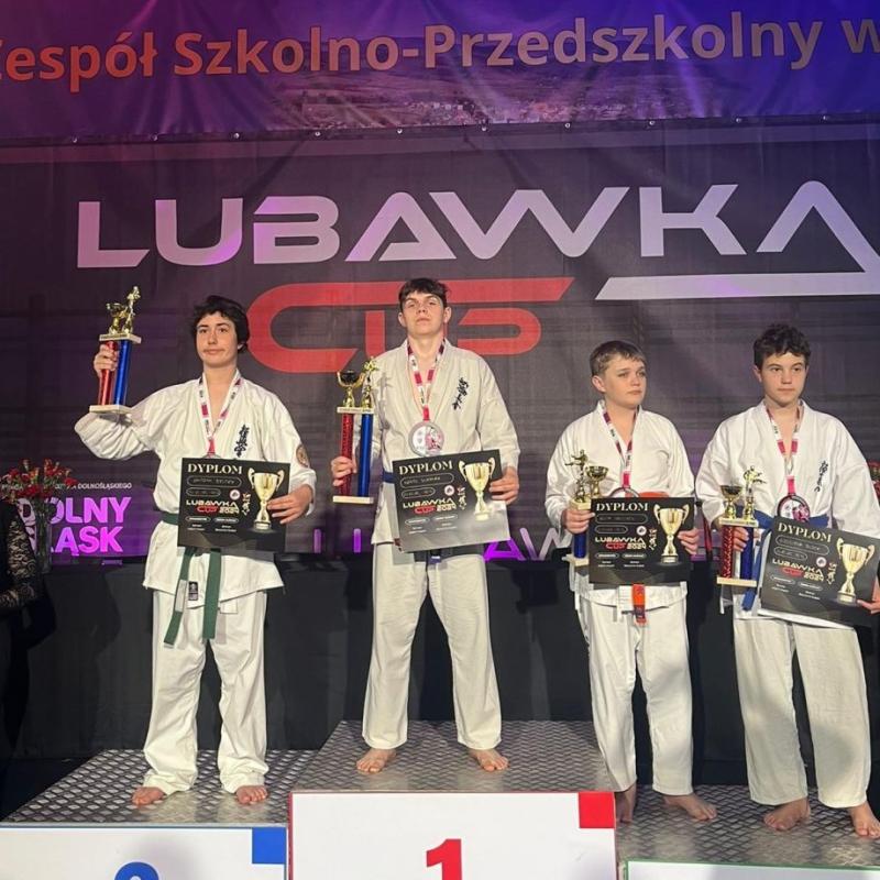 Klub Oyama z sukcesami na zawodach Kyokushin Lubawka Cup 2024 