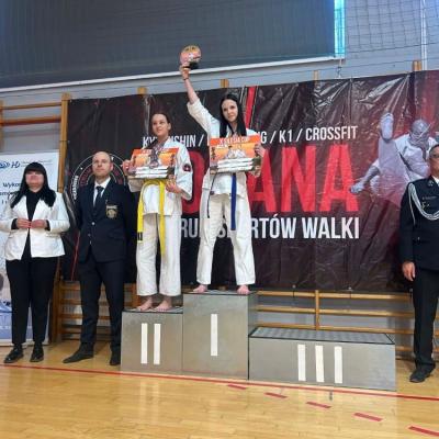 Zawodnicy Kamiennogórskiego Klubu Oyama na podium turnieju Silesia Cup 