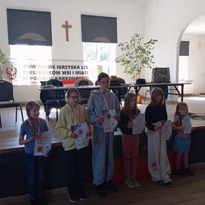 Nasi janowiccy szachiści na starcie mistrzostw powiatu 