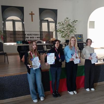 Nasi janowiccy szachiści na starcie mistrzostw powiatu 