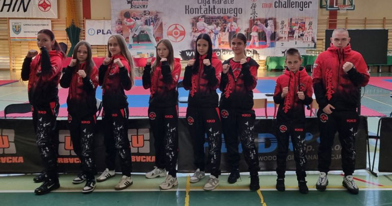 Sukces Kamiennogórskiego Klubu Oyama w Finale Ligi Karate Kontaktowego 